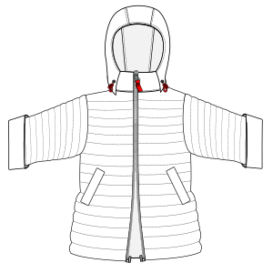 Fashion sewing patterns for BOYS Jackets Unisex Jacket